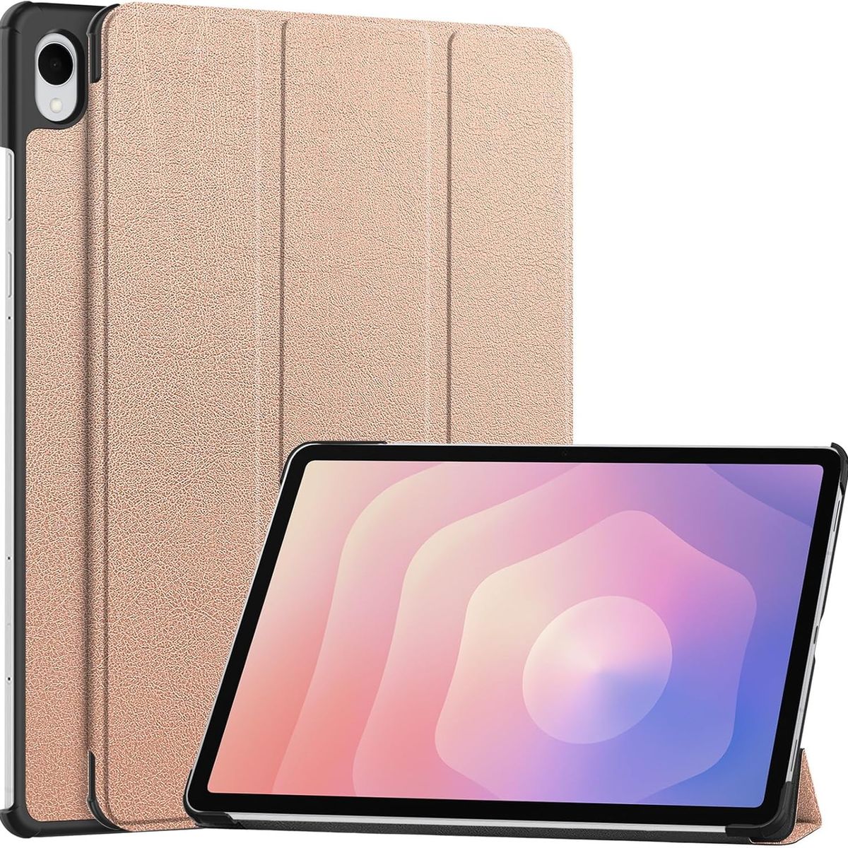 GENERICO - Funda Inteligente Para Samsung Galaxy Tab S11 11 Rosa Gold