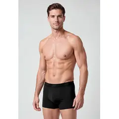 NEW MAN - Boxer Tri Pack Newman Casual Negro