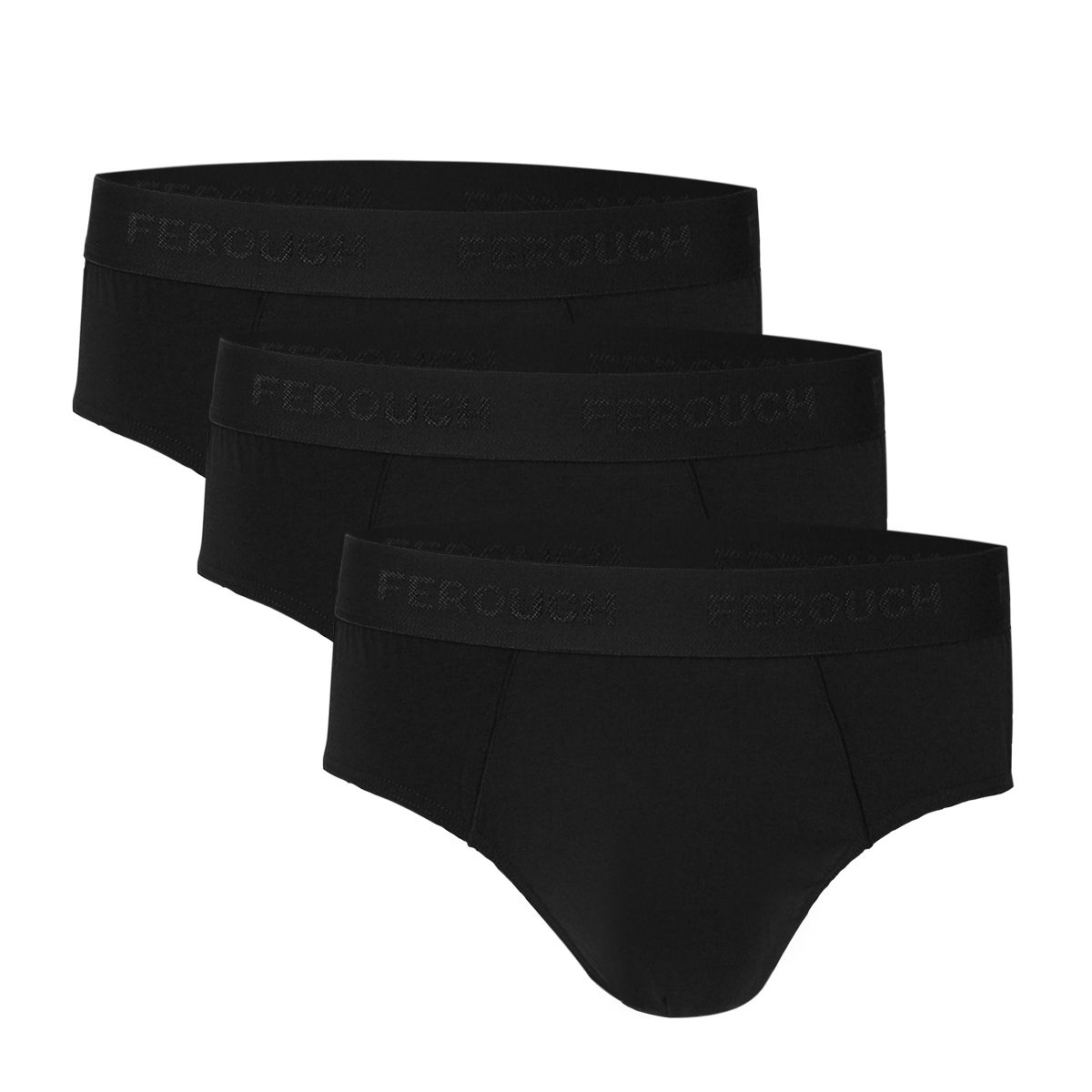 FEROUCH - Tri Pack Slip Negro Ferouch