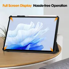 GENERICO - Funda Inteligente Para Huawei Matepad 11.5 (2025) Negro