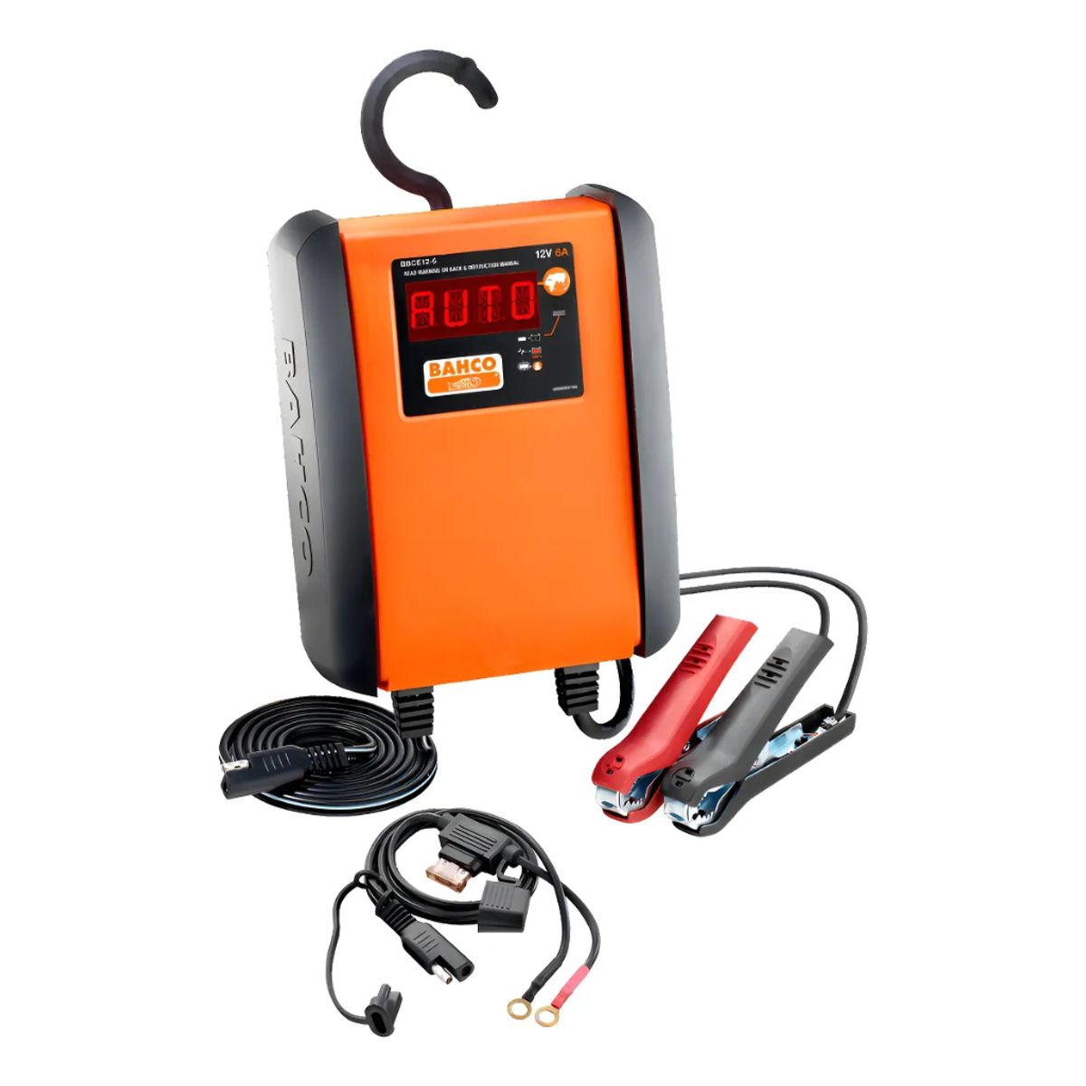 BAHCO - Cargador De Bateria Para Automóviles 12v Bahco Bbce12-6