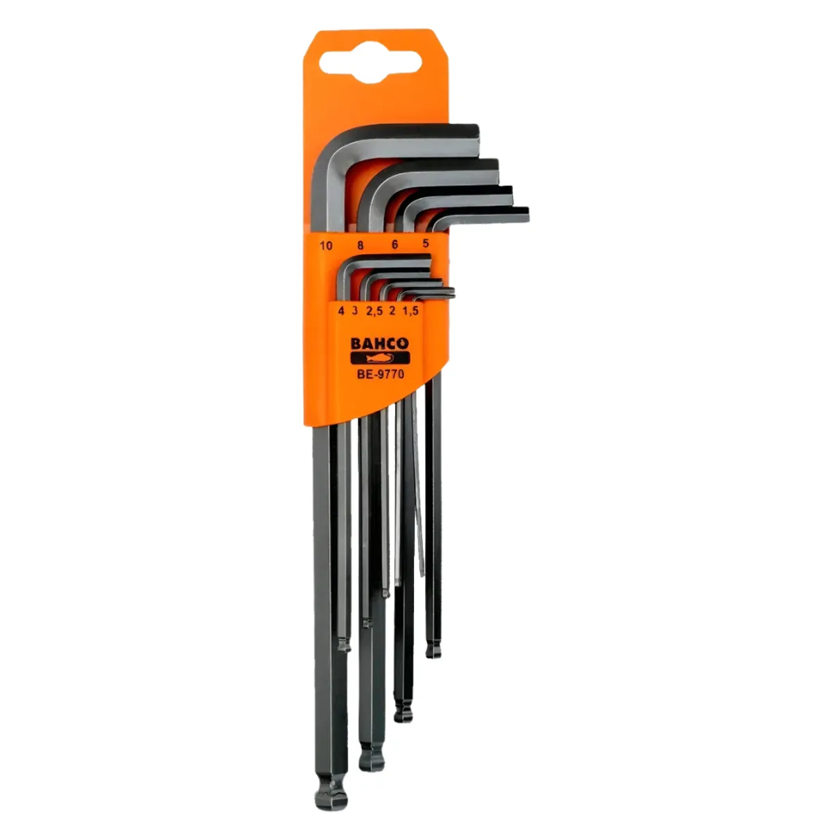 BAHCO - Juego De Llaves Allen 1,5-10mm Bahco BE-9770