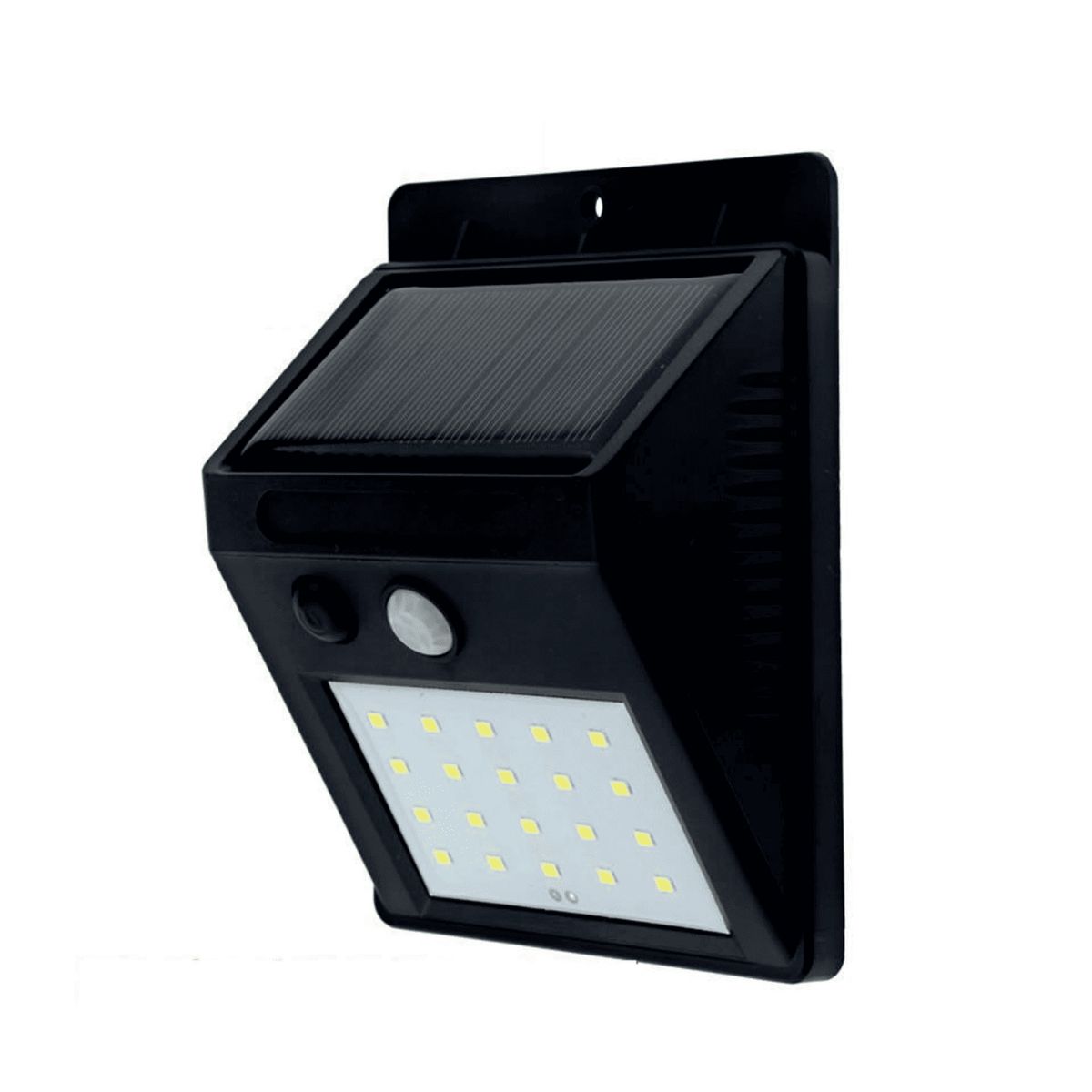 Aplique Solar para Piso 20 LED con Sensor de Movimiento –  Carga Solar Automática, Exterior IP65, marca DALI - Foto Principal