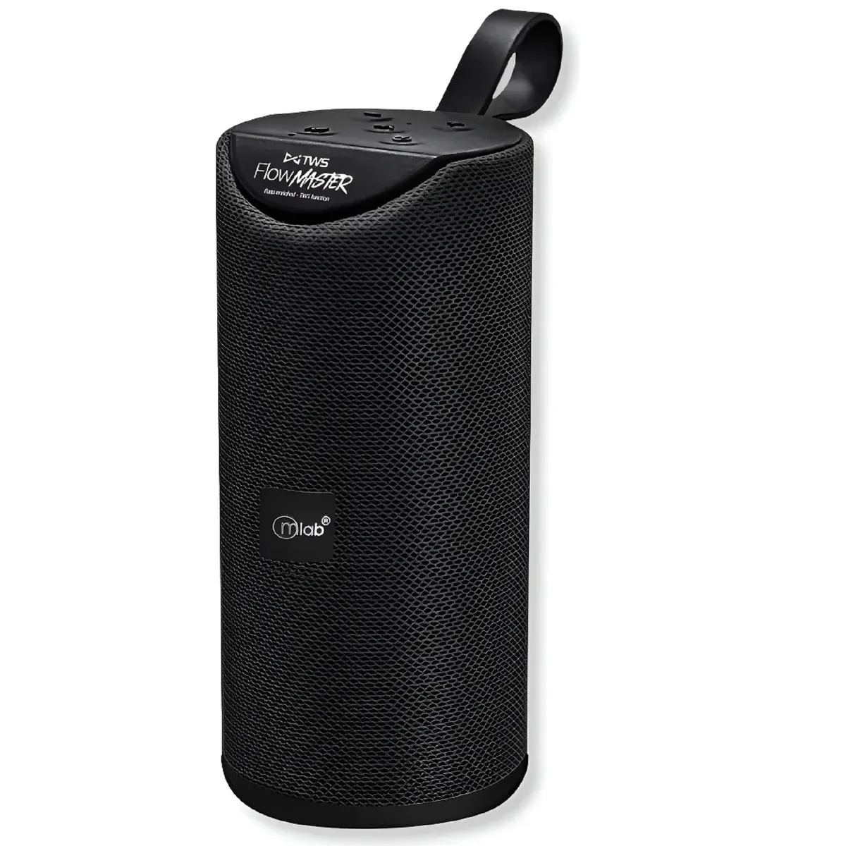 MICROLAB - Parlante Bluetooth Tws Portátil Inalámbrico Flow Master Negro Microlab