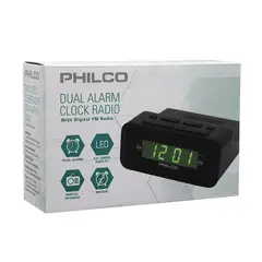 PHILCO - Radio Reloj Digital Pantalla 06