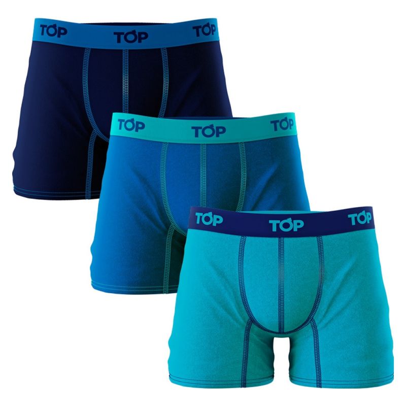 TOP - Pack De 3 Boxer Algodón Hombre Top