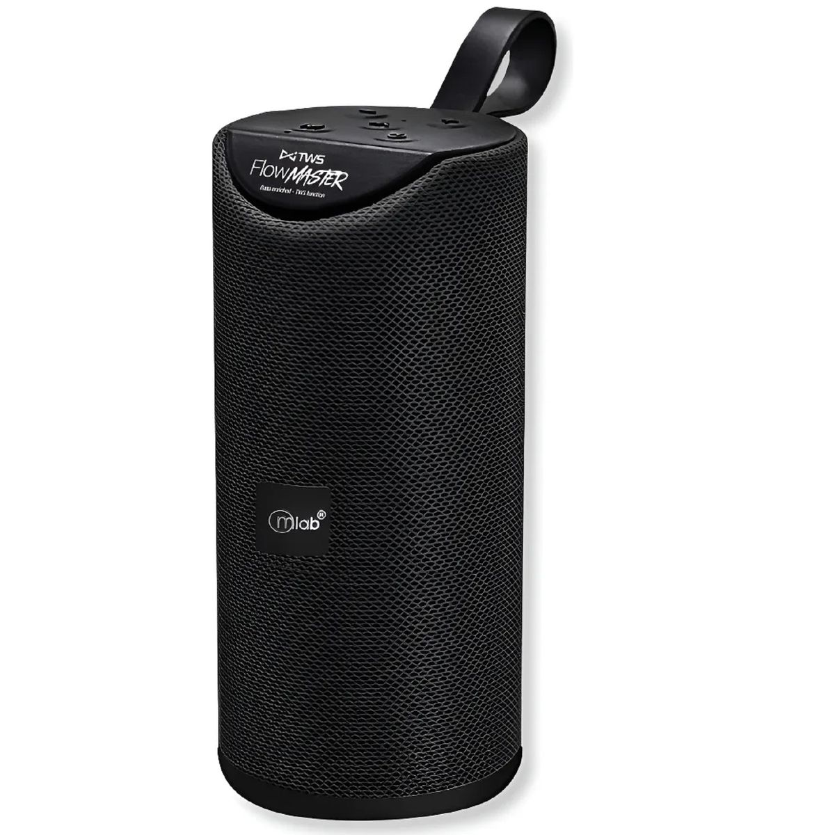 MICROLAB - Parlante Bluetooth Tws Portátil Inalámbrico Flow Master Negro Microlab