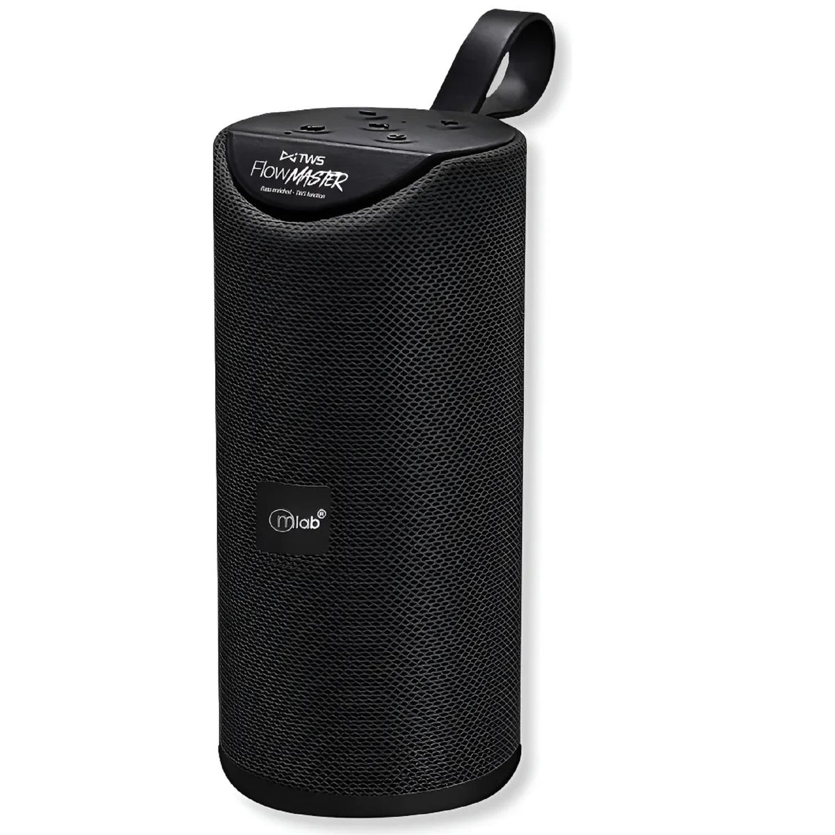 MICROLAB - Parlante Bluetooth Tws Portátil Inalámbrico Flow Master Negro Microlab