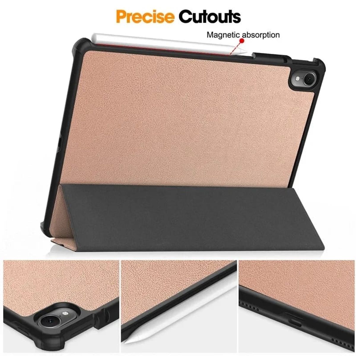 GENERICO - Funda Inteligente Para Huawei Matepad 11.5 (2023) Rosa Gold