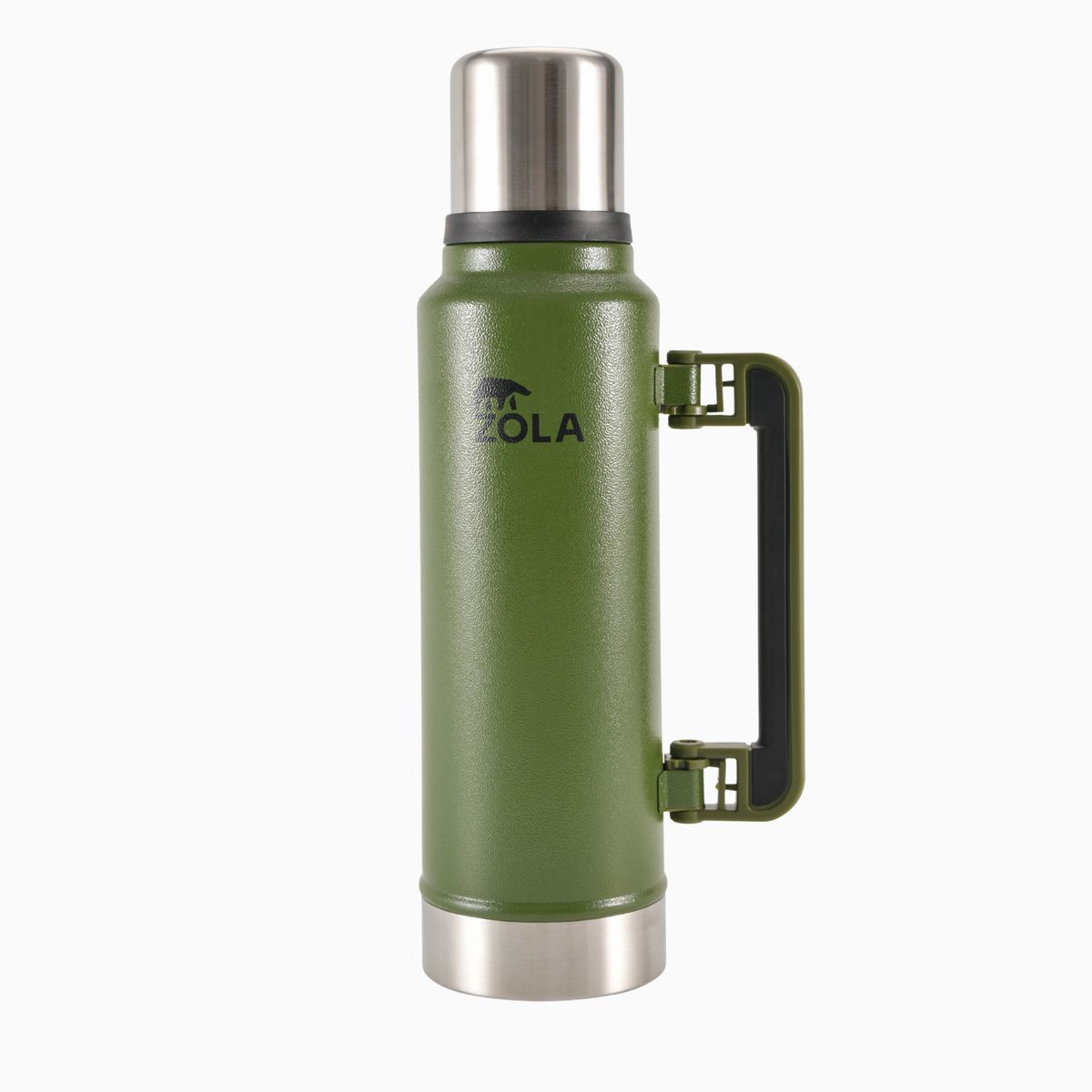 ZOLA OUTDOORS - Termo Agua Caliente 1300 Ml Mate Acero Inoxidable Zola VERDE