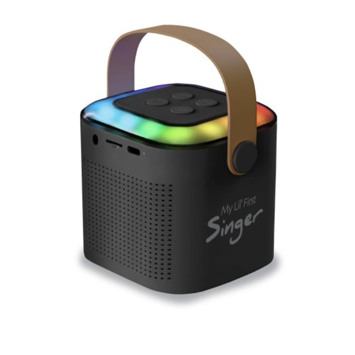 MLAB - Parlante Karaoke My Lil First Singer 2 + 2 Micrófonos Inalámbricos Mlab - Negro