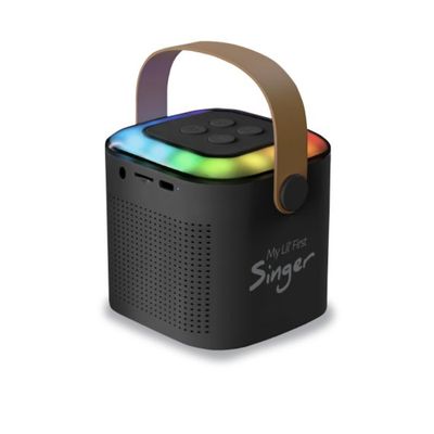 Imagen 2 del producto Parlante Karaoke My Lil First Singer 2 + 2 Micrófonos Inalámbricos - Negro