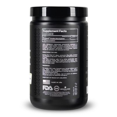Imagen 2 del producto CREATINA MONOHIDRATADA CREAPURE - SPECIALIZED UNLIMITED - 400G