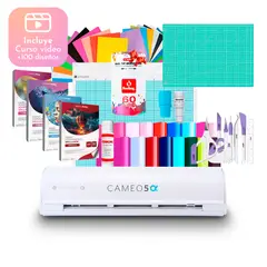 SILHOUETTE - Kit Cameo 5 Alfa + Set De Papelería