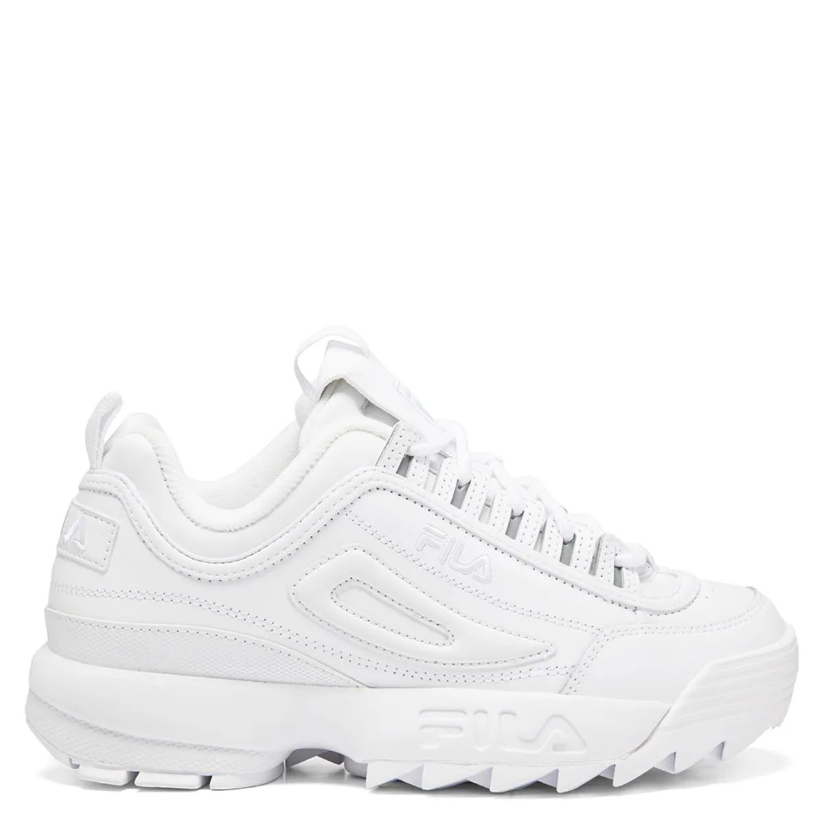 FILA - Disruptor Ii Premium Zapatilla Urbana Unisex Niño Blanca (27.5 a 36) Fila