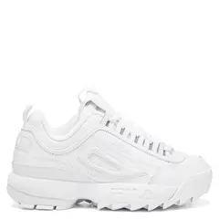 FILA - Disruptor Ii Premium Zapatilla Urbana Unisex Niño Blanca (27.5 a 36)