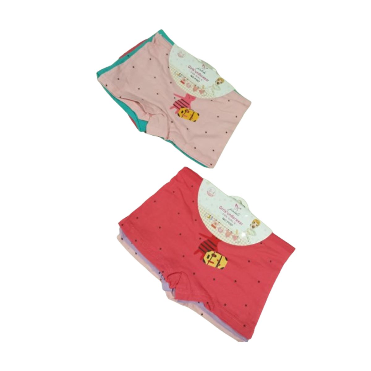 GENERICO - Pack 6 calzones 3 meses a 3 años