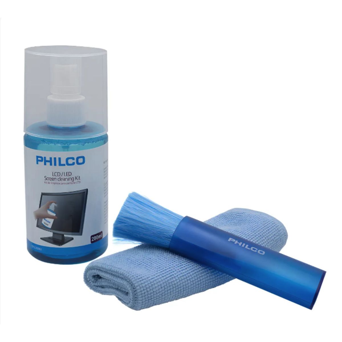 PHILCO - Kit de Limpieza 3 en 1 para Pantalla LCD Philco