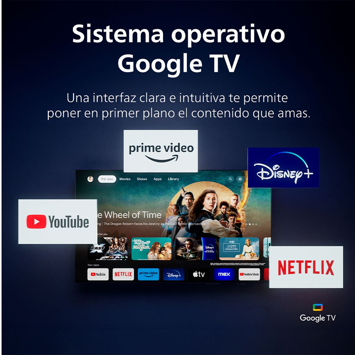 PHILIPS - Smart TV 43 Philips Led 4K UHD 43PUD7019