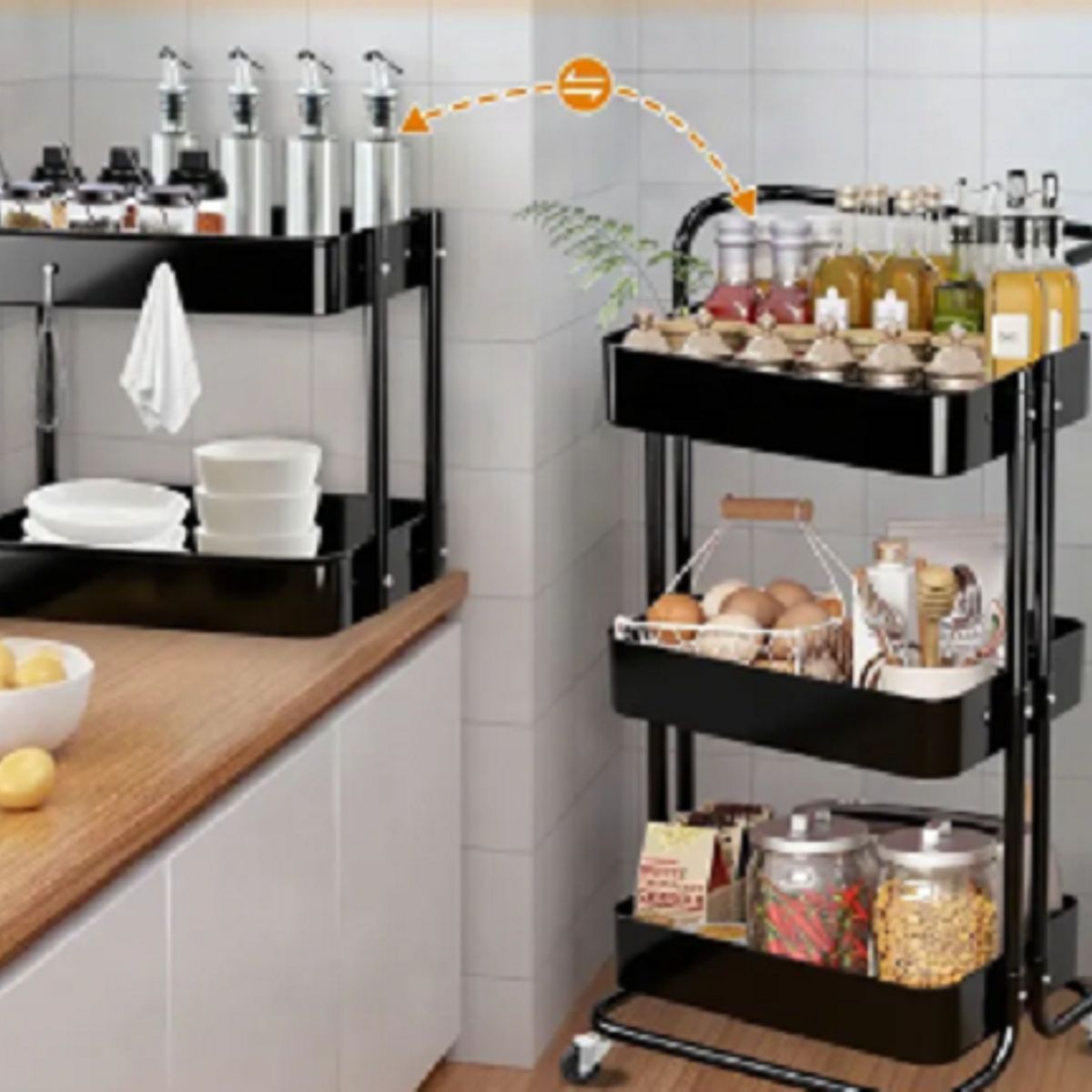Rack Estante Bano Organizador Movil, marca GENERICO - Foto Principal