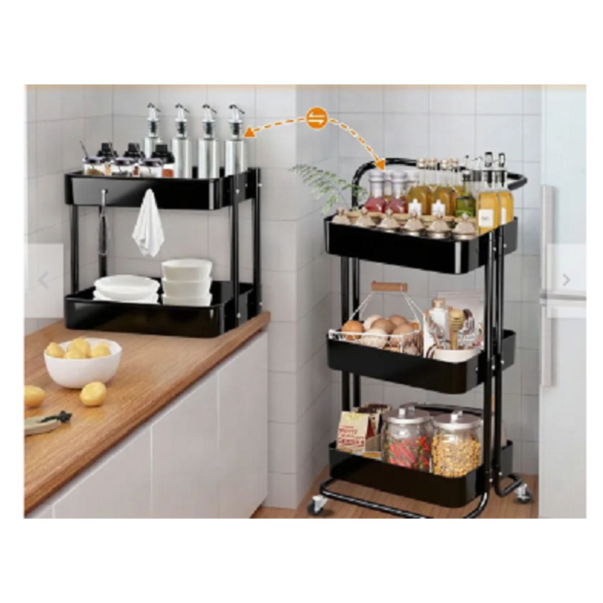 Rack Estante Bano Organizador Movil, marca GENERICO - Foto Principal