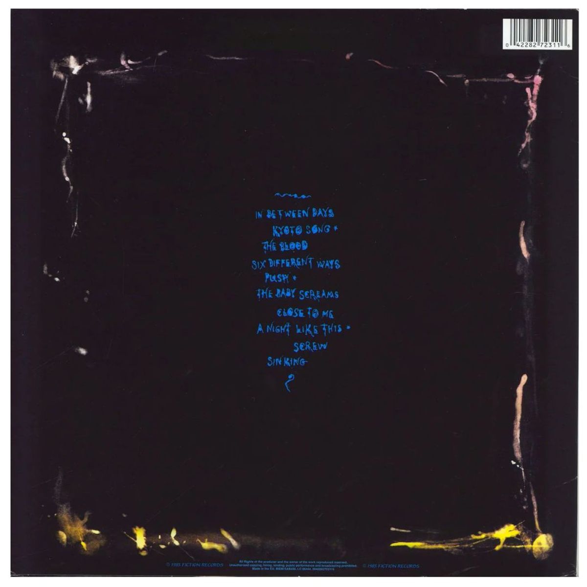 GENERICO - THE CURE - HEAD ON THE DOOR / VINILO