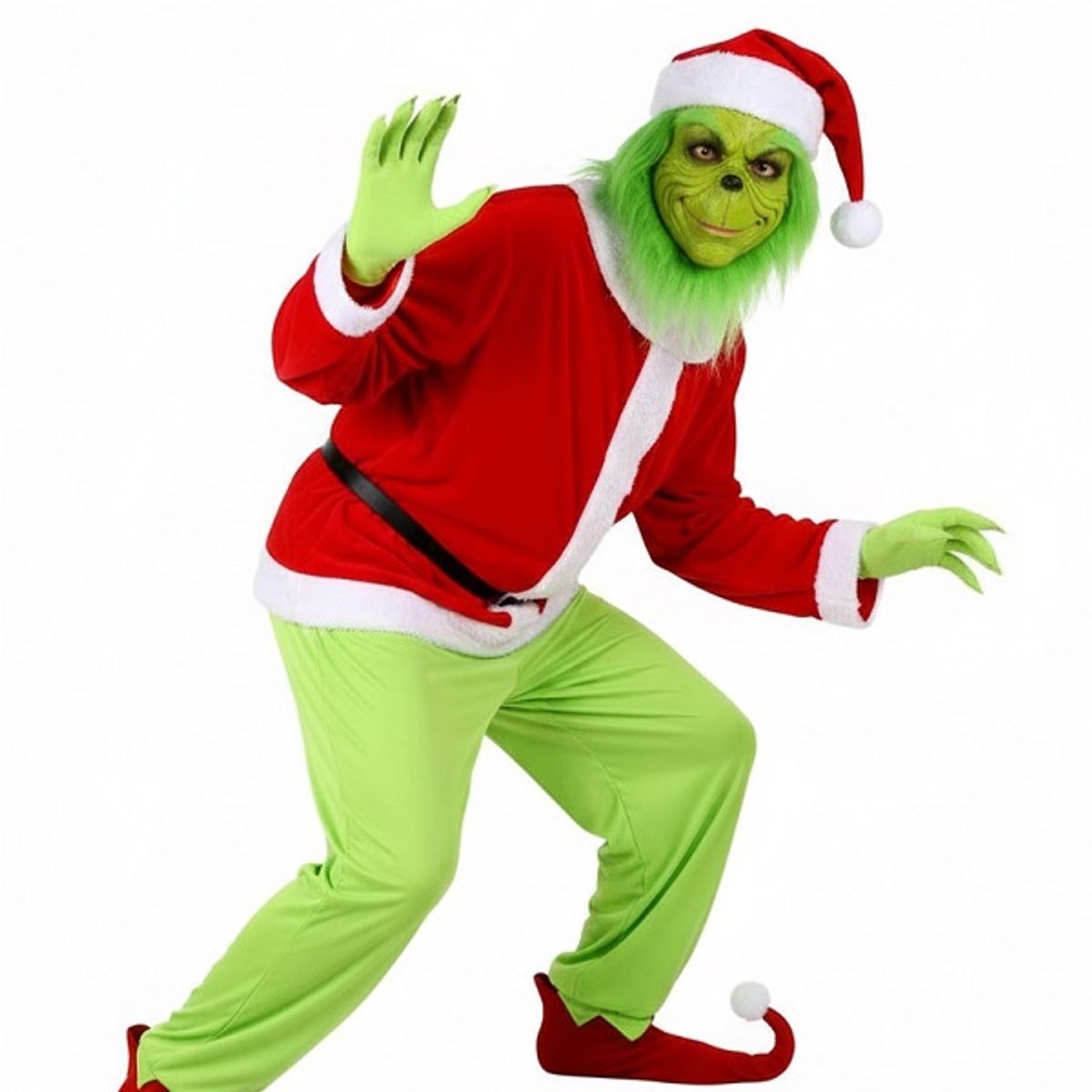 GENERICO - TRAJE VIEJITO PASCUERO GRUNON TALLA L DISFRAZ