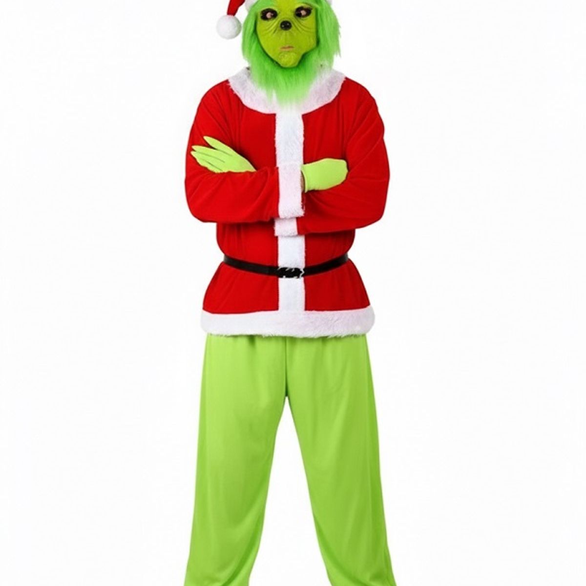 GENERICO - TRAJE VIEJITO PASCUERO GRUNON TALLA L DISFRAZ