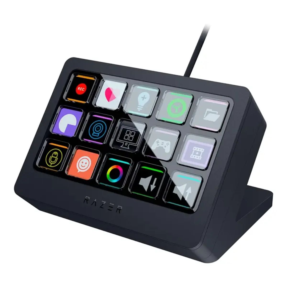 RAZER - Controladora Streaming Razer Stream Controller X, 15 Botones