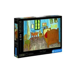 CLEMENTONI - Puzzle 1000 piezas Arte La habitación en Arlés, Van Gogh