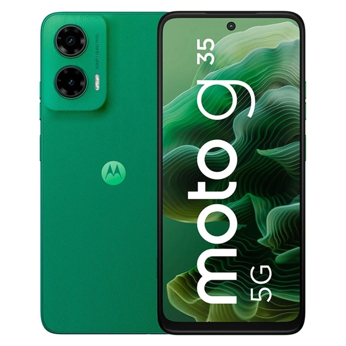 MOTOROLA - Motorola Moto G35 5G 128GB 4GB RAM Verde Pantalla 66″ 120Hz Cámara 50MP Batería 5000mAh Liberado