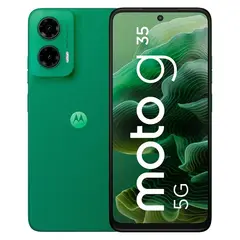 MOTOROLA - Moto G35 5G 128GB 4GB RAM Verde Pantalla 66″ 120Hz Cámara 50MP Batería 5000mAh Liberado