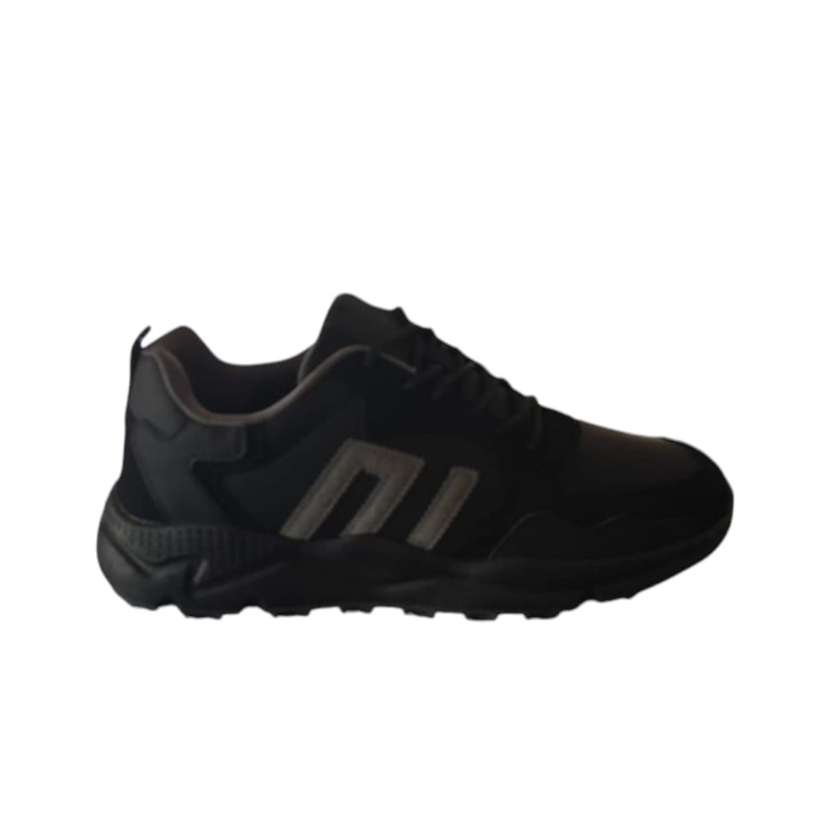 HERIEL - Zapatilla Negra Deportiva Hombre
