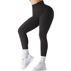 LIKE SHOP - Calza Mujer Deportiva Acanalada Fitness GyM Levanta Cola 9007