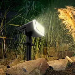 ORIS - Foco Solar con Estaca Jardín Patio Luces Exterior Luz