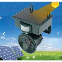 GENERICO - Repelente Solar Plagas Bocina Palomas