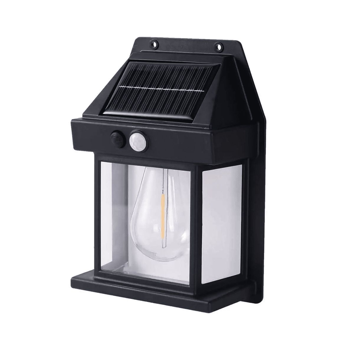Aplique Lámpara de Pared Solar con Ampolleta LL-888  con Sensor de Movimiento – 600LM, Exterior Automático, marca DALI - Foto Principal
