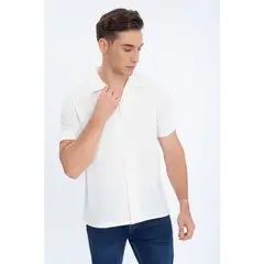 LIKE SHOP - Camisa Hombre Regular Fit Verano Fashion Manga Corta 0178