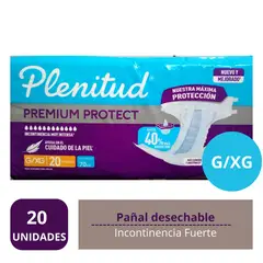 PLENITUD - Pañales Adulto Protect 2 Paq Talla G/xg