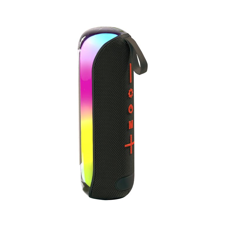 Parlante Inalambrico Bluetooth TWS Flaming Torch Negro