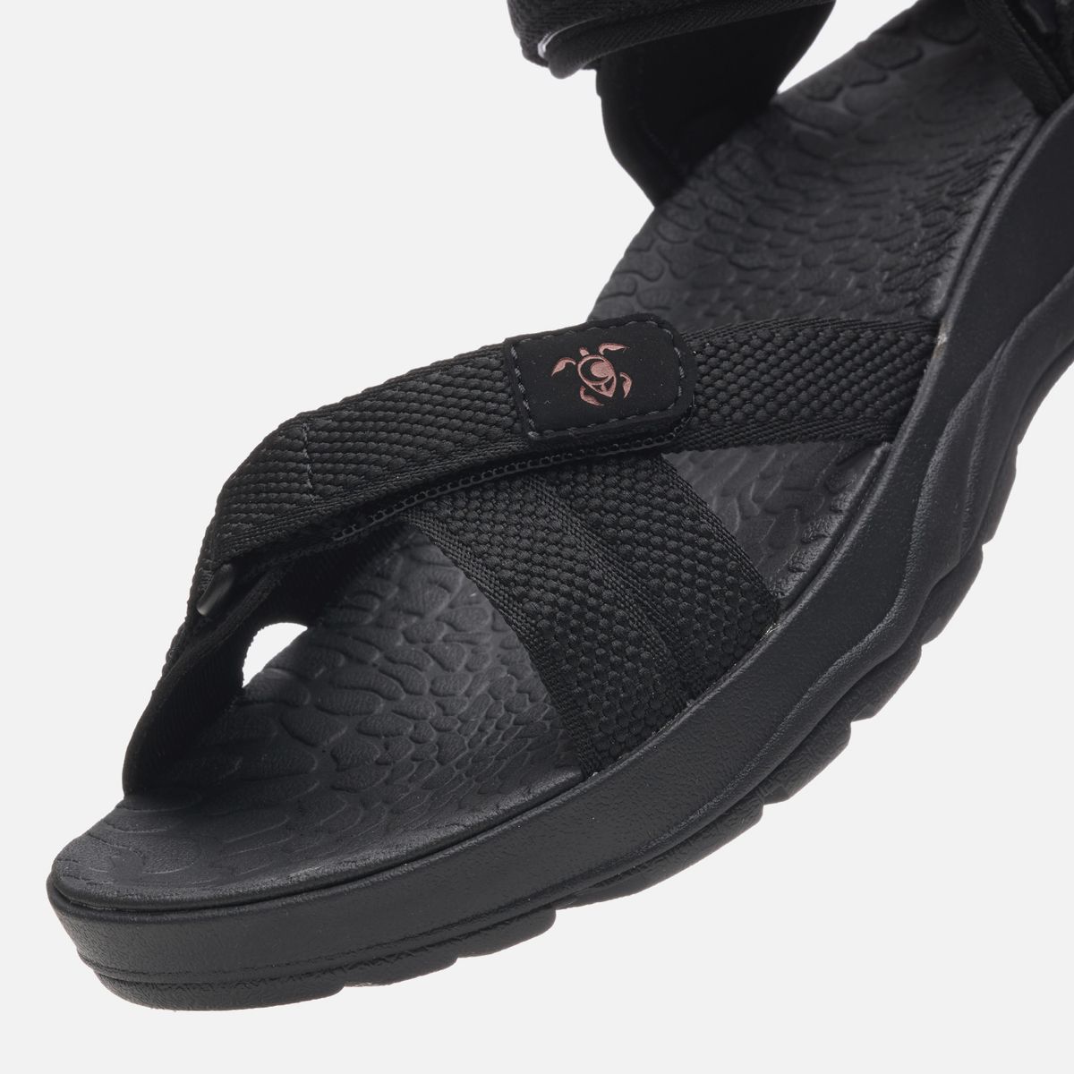 HAKA HONU - Sandalia Mujer Juan Segura Negro Haka Honu