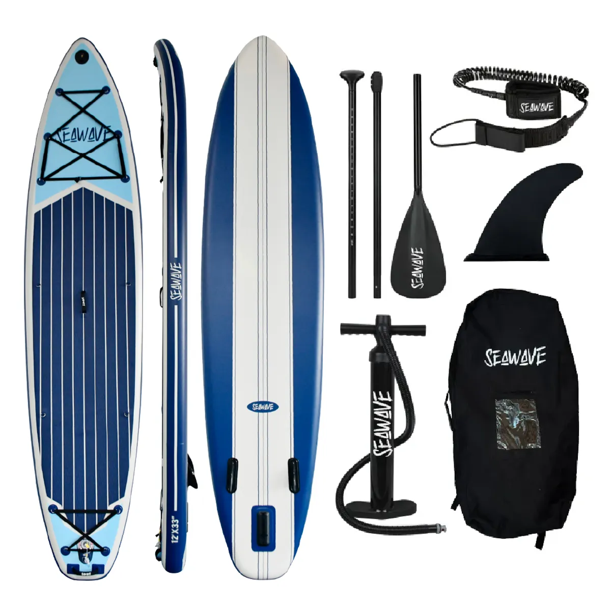SEAWAVE - Tabla Stand Up Paddle Surf Inflable Verano 365 Cm  Seawave