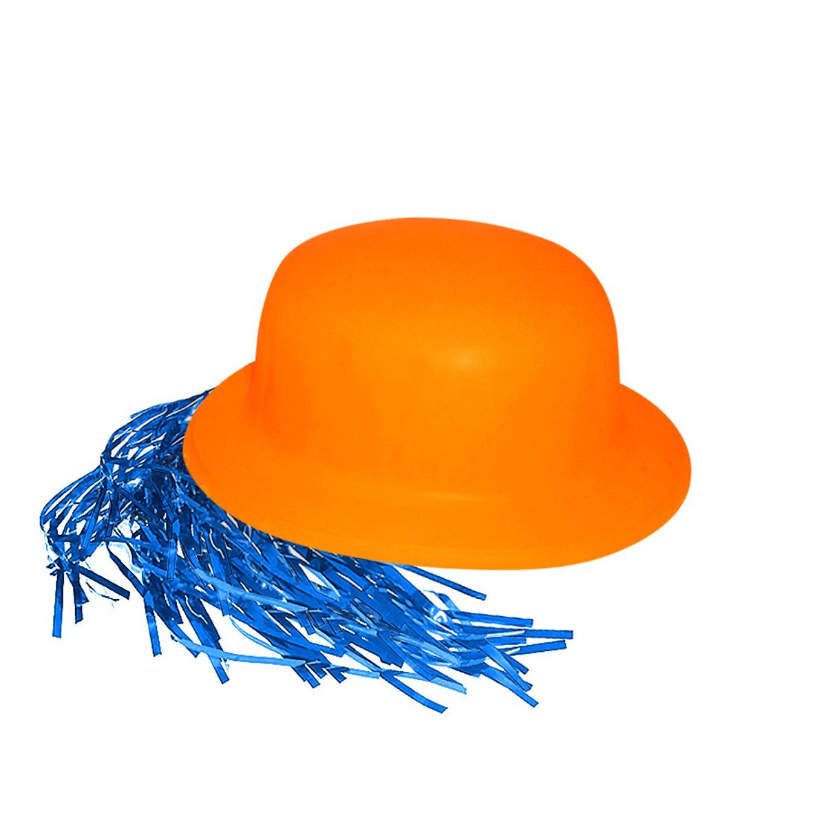 GENERICO - GORRO CHAPLIN REDONDO FLUOR NARANJO PELO 60CM X12 UNI