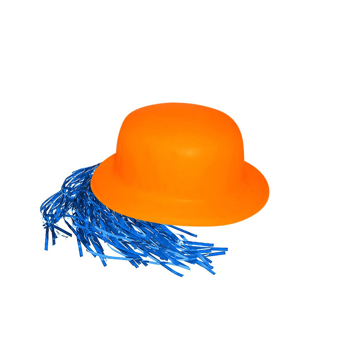 GENERICO - GORRO CHAPLIN REDONDO FLUOR NARANJO PELO 60CM X12 UNI