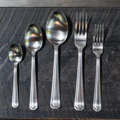 COQUINARIA - Set de Cuchilleria Oxford 42pzs Silver Matt