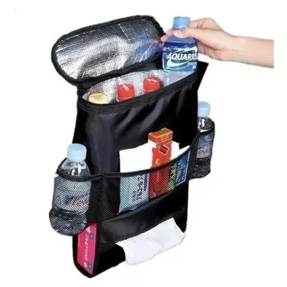 GENERICO - Organizador Para Asiento De Auto Con Compartimiento Térmico