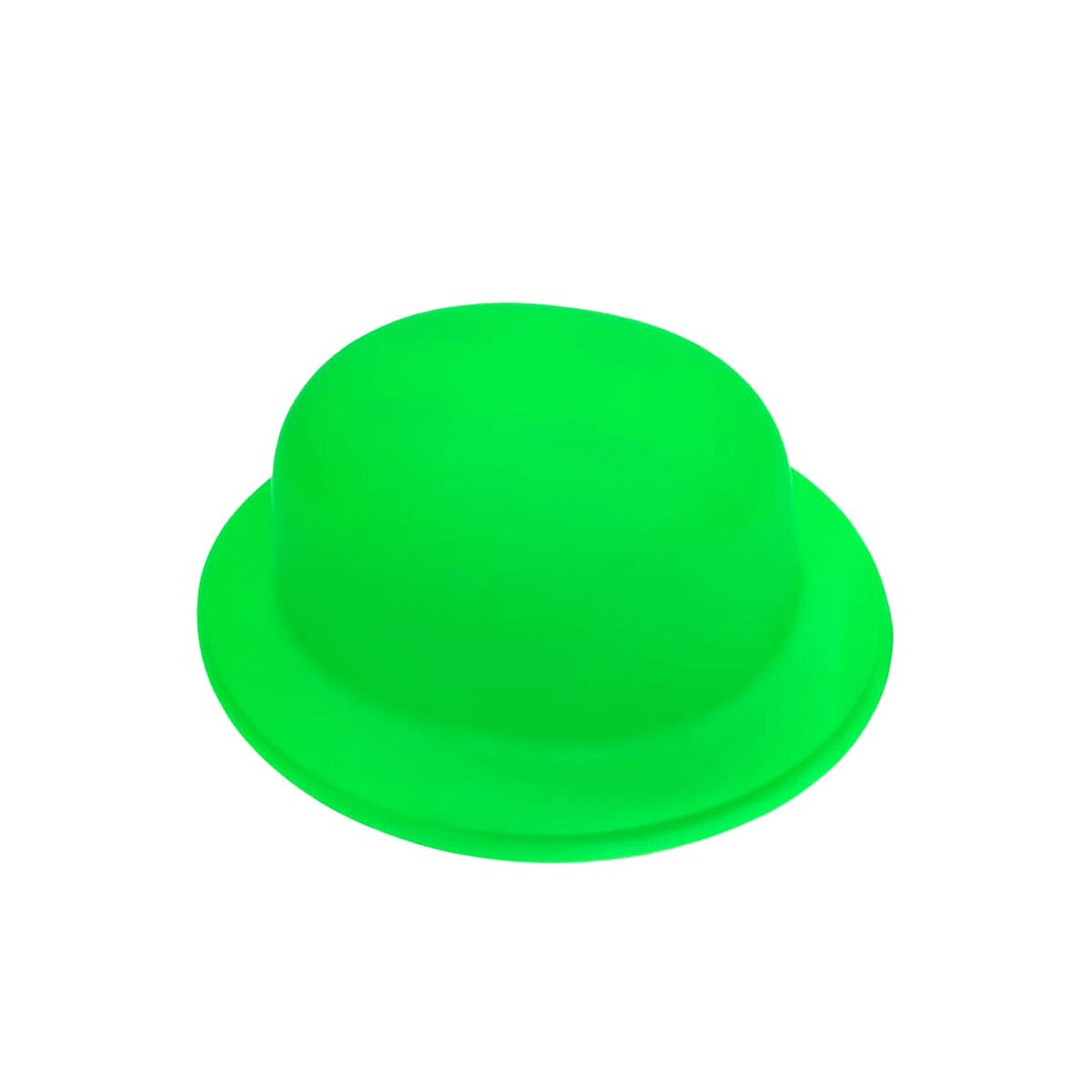 GENERICO - GORRO CHAPLIN REDONDO FLUOR VERDE X12 UNI