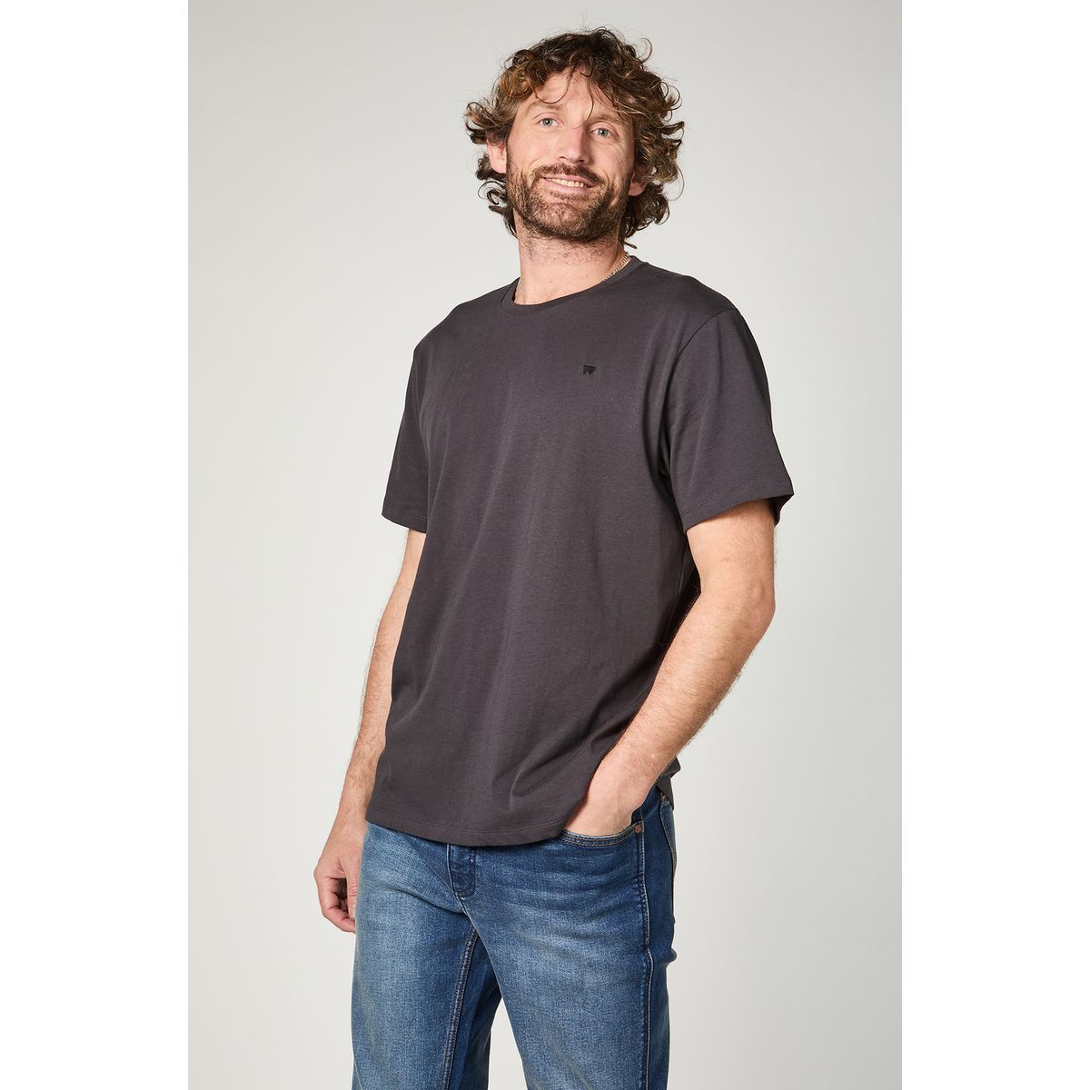 WRANGLER - Polera Wrangler Hombre Logo Regular Fit