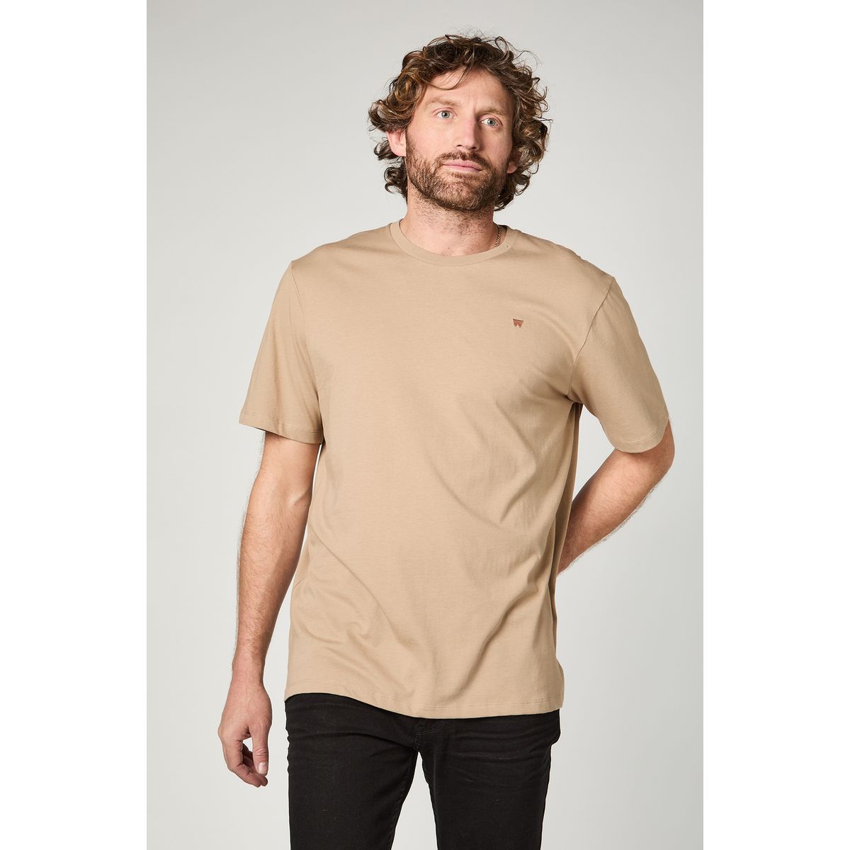 WRANGLER - Polera Wrangler Hombre Logo Regular Fit