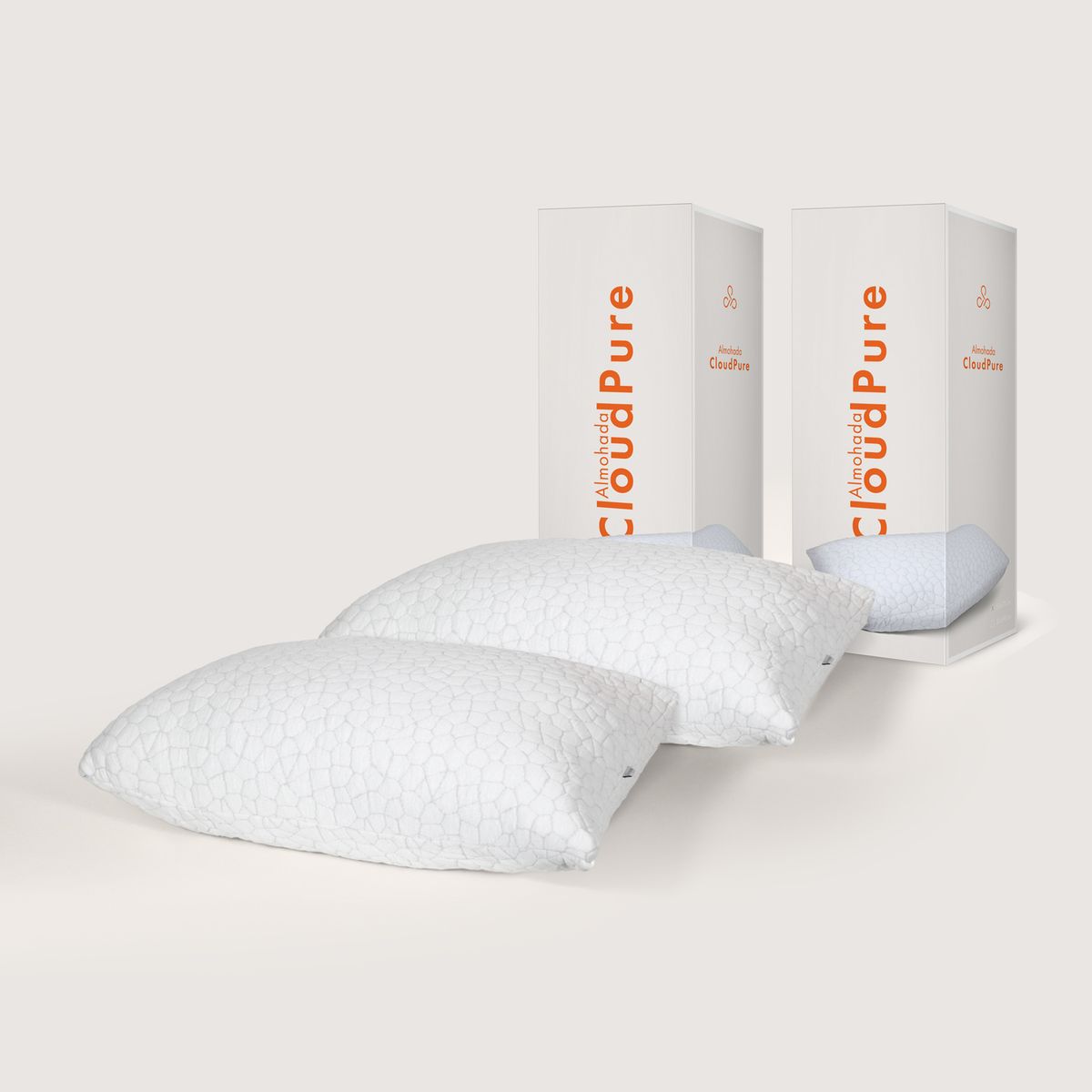 HYPNOS - Pack 2 Almohadas Premium CloudPure Queen